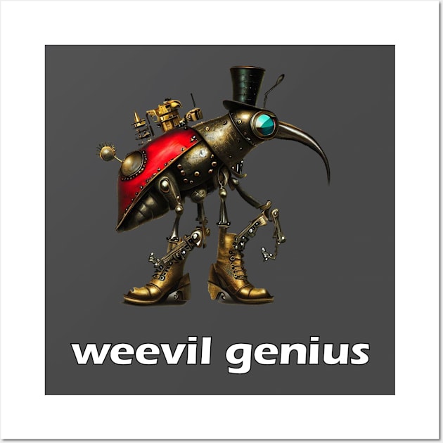 Weevil Genius Wall Art by Sarah Curtiss